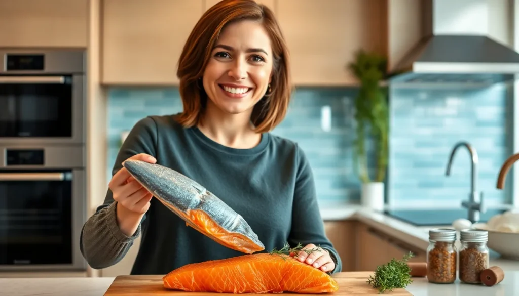 how to thaw salmon quickly
